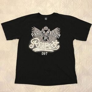 Parish Nation Respect 24/7 black T shirt‎ 2XL
